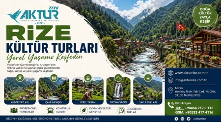 Çamlıhemşin Günübirlik Gezi Rotası