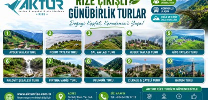 Rize Gezilecek Yerler: Yağmurlu Havada Rize Günübirlik Turlar Rehberi