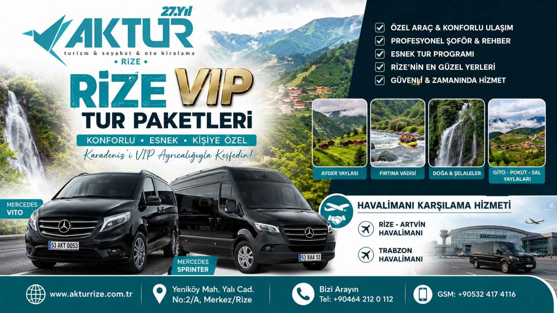 Rize VIP Tur Paketleri Neler İçerir?