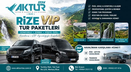 Rize VIP Tur Paketleri Neler İçerir?