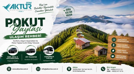 Rize Günübirlik Turlar 2026 Rehberi: Rize Yaylalarına Nasıl Gidilir? Ulaşım ve Araç Kiralama Detaylı Rehber