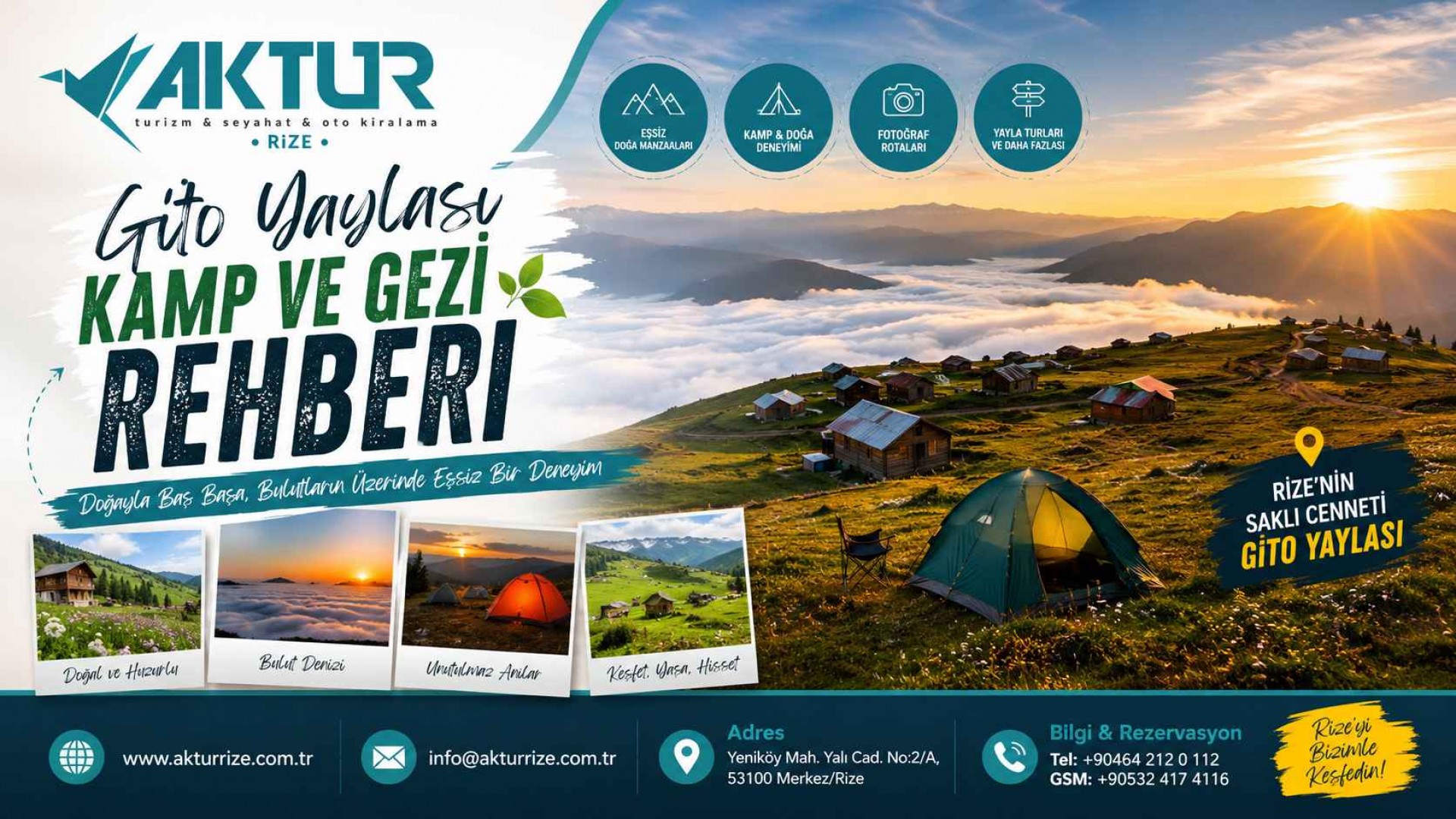 Gito Yaylası Kamp ve Gezi Rehberi