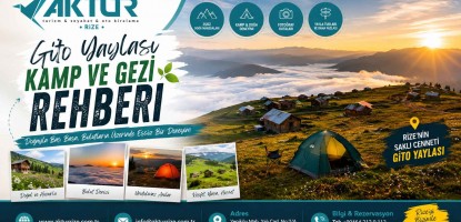 Gito Yaylası Kamp ve Gezi Rehberi