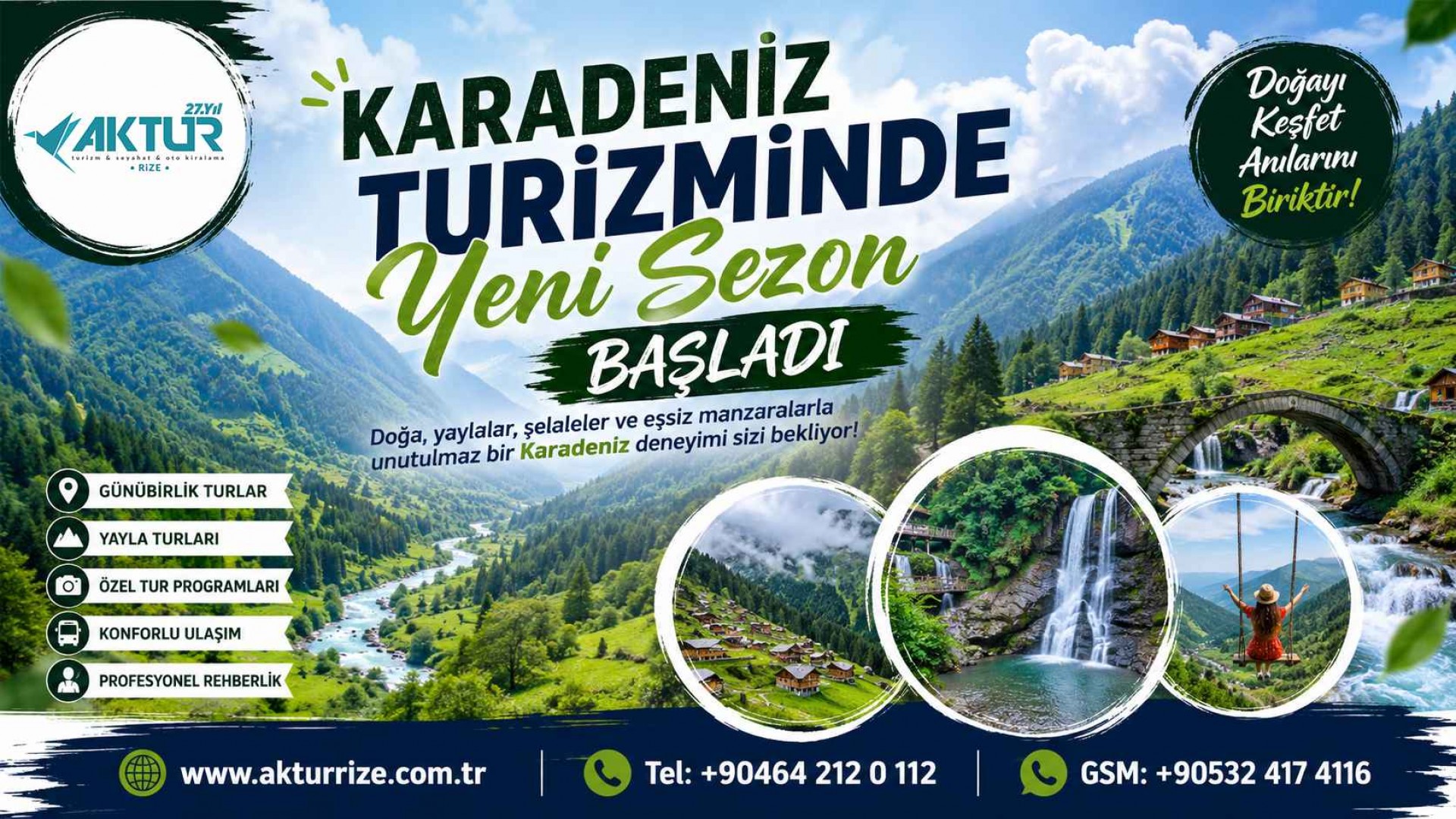 Karadeniz Turizminde Yeni Sezon Başladı