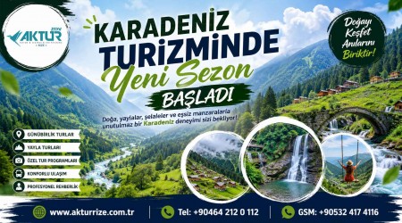 Karadeniz Turizminde Yeni Sezon Başladı