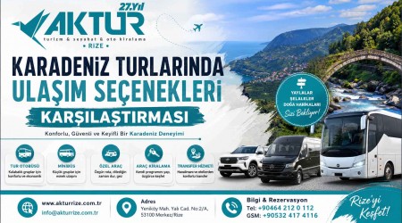 Karadeniz Turlarında Ulaşım Seçenekleri Karşılaştırması