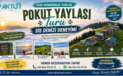Pokut Yaylası Tur Programı ve Ulaşım Bilgileri
