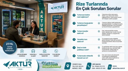 Rize Turlarında En Çok Sorulan Sorular
