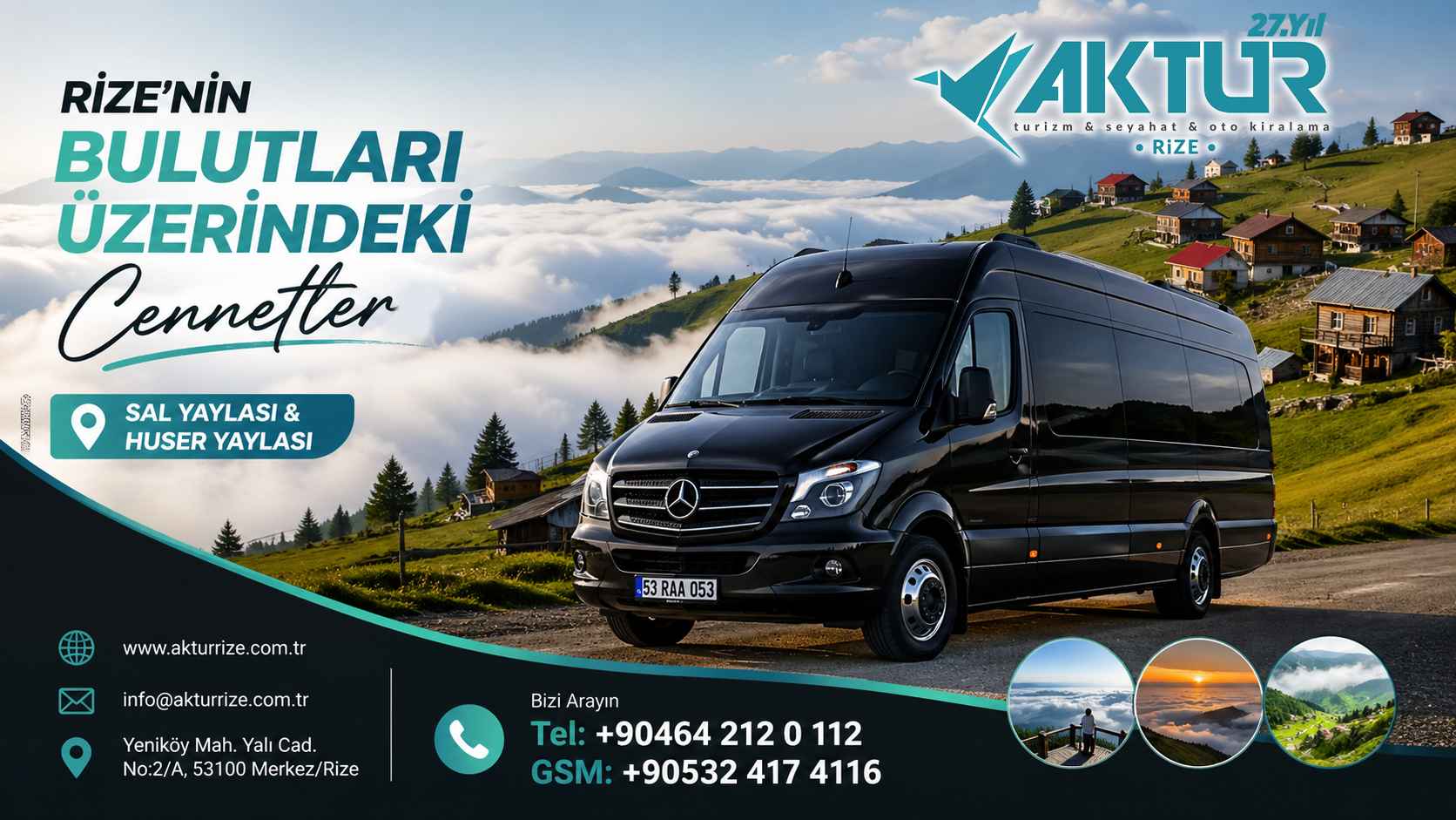 Rize günübirlik turlar Karadeniz yayla ve doğa manzarası
