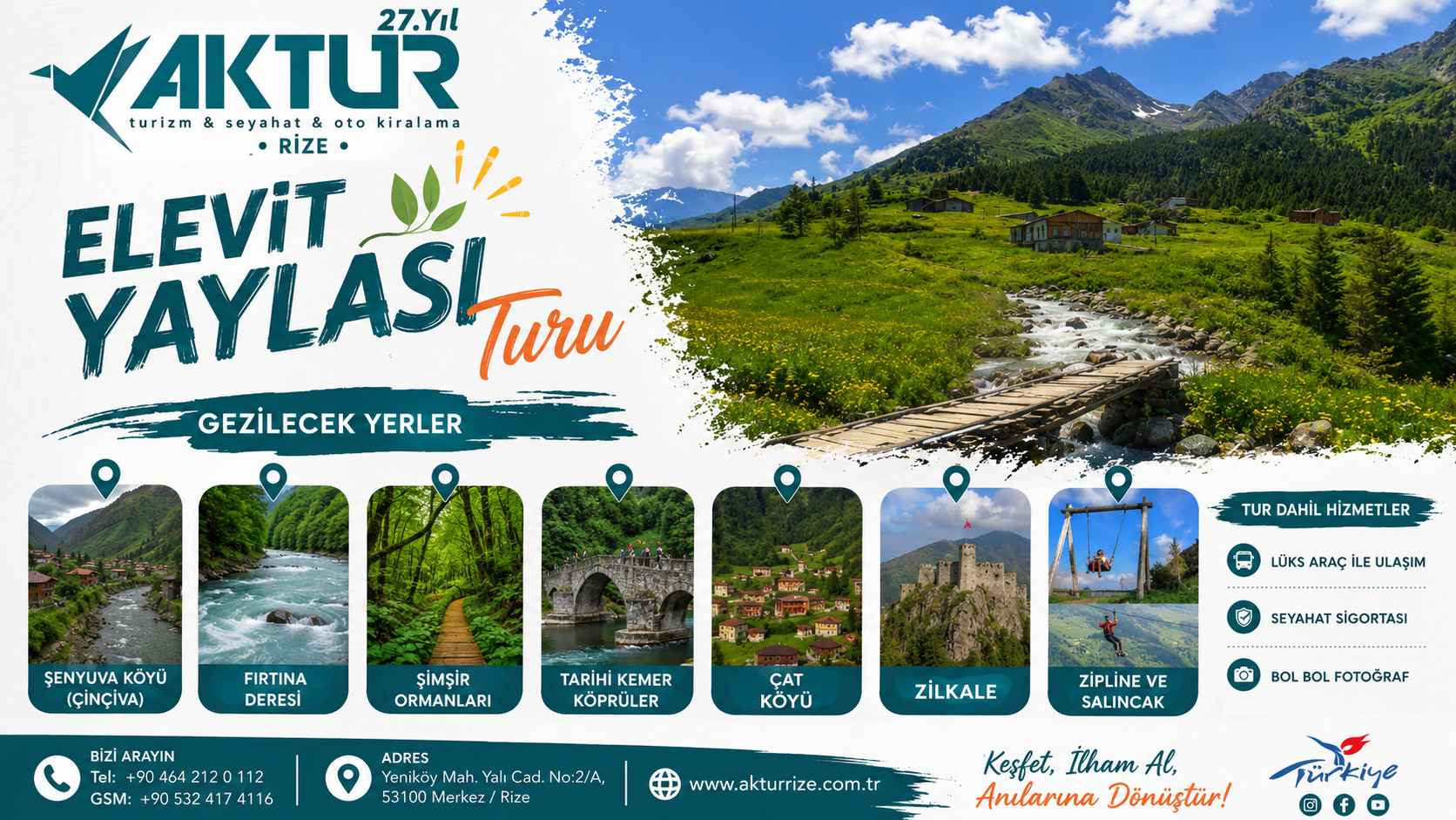 Elevit Yaylası Turu | Rize Yaylaları ve Karadeniz Doğa Turları Elevit Yaylası Turu - Rize Günübirlik Turlar ve Karadeniz Yaylaları Doğa Gezisi